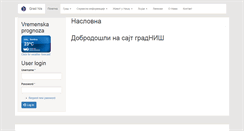 Desktop Screenshot of gradnis.com