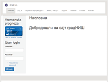 Tablet Screenshot of gradnis.com